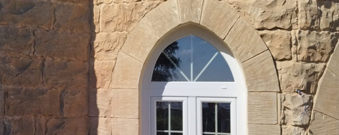 PVC Window for a traditional house in Malta